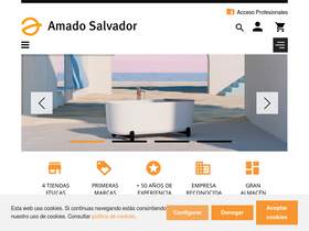 'amadosalvador.es' screenshot