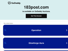 '183post.com' screenshot