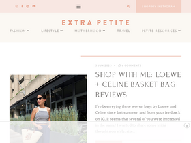 'extrapetite.com' screenshot