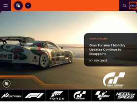 'racinggames.gg' screenshot