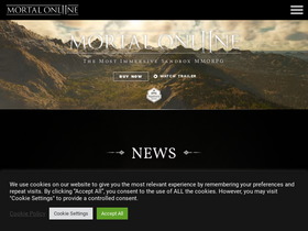 'mortalonline2.com' screenshot