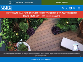 'ultradecking.co.uk' screenshot