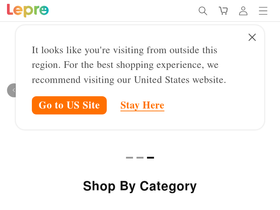 Lepro CA website screenshot