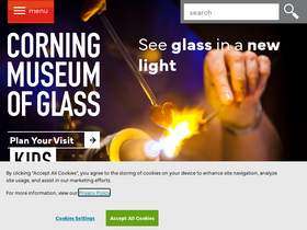 'cmog.org' screenshot