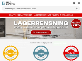 'kakelgiganten.se' screenshot