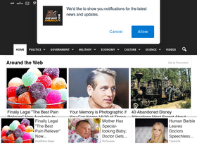 'defiantamerica.com' screenshot