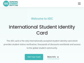 'isic.org' screenshot