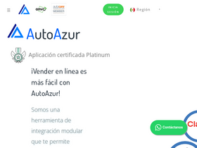 'autoazur.com' screenshot