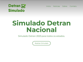 'detransimulado.com.br' screenshot