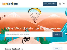 'banbanjara.com' screenshot