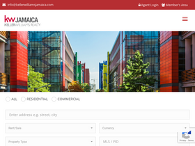 'kellerwilliamsjamaica.com' screenshot