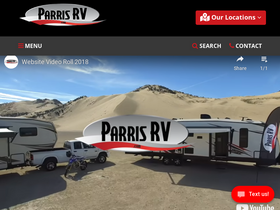 'parrisrv.com' screenshot