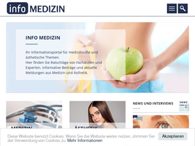 'infomedizin.de' screenshot