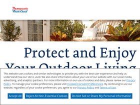 'thompsonswaterseal.com' screenshot