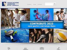 'alintesasanpaolo.com' screenshot