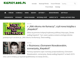 'kiepscy.org.pl' screenshot