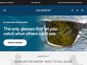 aqua-vision.co homepage screenshot