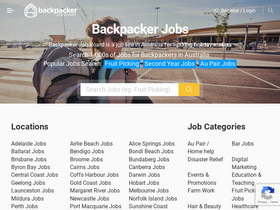 'backpackerjobboard.com.au' screenshot