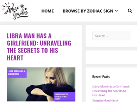 'zodiacguides.com' screenshot