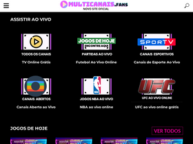 Multicanais TV  App Futebol Ao Vivo Grátis e Sem Anúncios