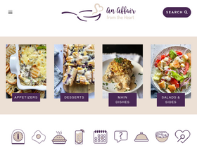 'anaffairfromtheheart.com' screenshot