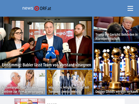 'orf.at' screenshot