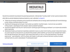 'aamuposti.fi' screenshot