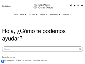 'sanpedro.gob.mx' screenshot