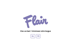 'flair.be' screenshot
