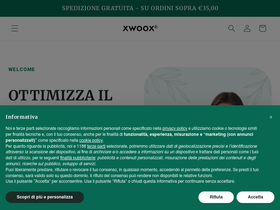 xwoox.com homepage screenshot