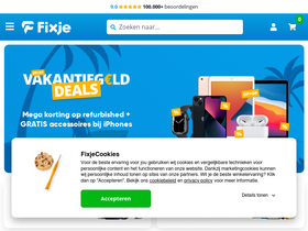 'fixje.nl' screenshot