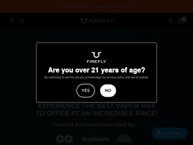 'thefirefly.com' screenshot