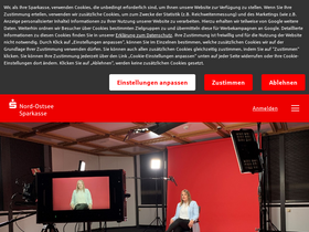 'nospa.de' screenshot