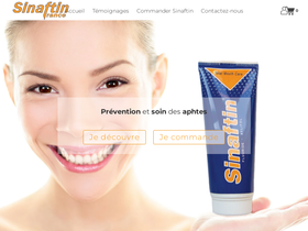 Sinaftin homepage screenshot
