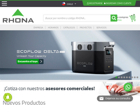 'rhona.cl' screenshot
