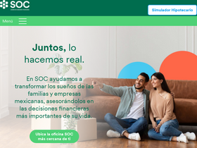 'socasesores.com' screenshot