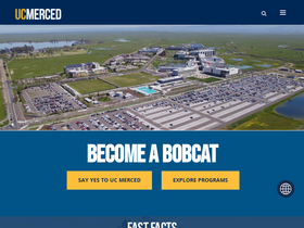 'ucmerced.edu' screenshot