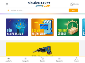 'sismikmarket.com' screenshot