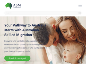 'australianskilledmigration.com.au' screenshot