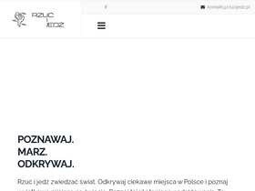 'rzucijedz.pl' screenshot