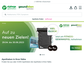 'gesundleben-apotheken.de' screenshot