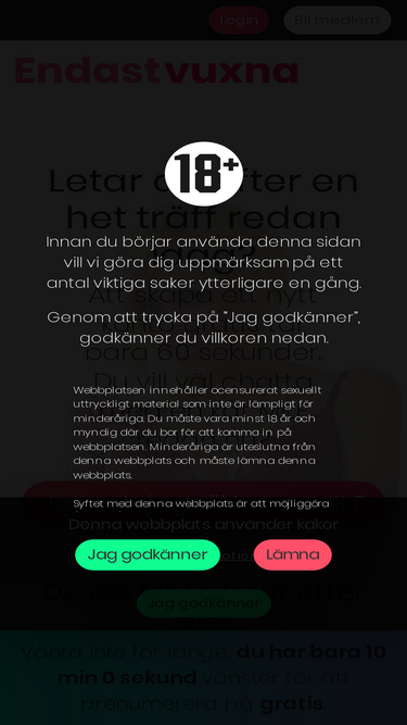 endastvuxna.com