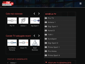 'tv-romania.online' screenshot