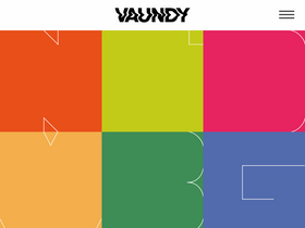 'vaundy.jp' screenshot