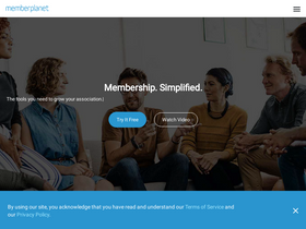 'memberplanet.com' screenshot