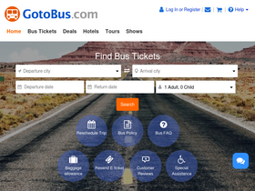 'gotobus.com' screenshot