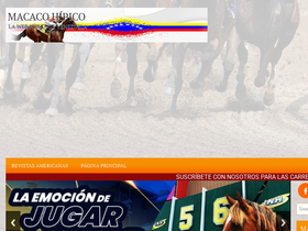 'macacohipico.com.ve' screenshot