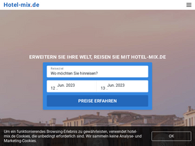 'bredeney-hotel-essen.hotel-mix.de' screenshot