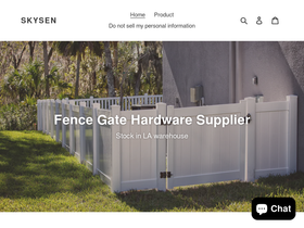 skysenhardware.com homepage screenshot