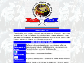 'dechile.net' screenshot